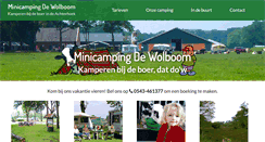 Desktop Screenshot of dewolboom.nl